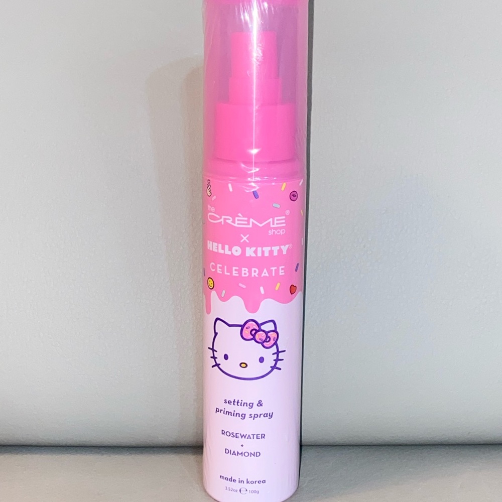 Hello Kitty Celebrate Setting & Priming Spray - Rose Water + Diamond
